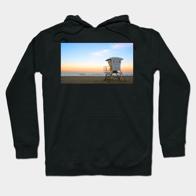 California Coast Sunrise Hoodie by briankphoto